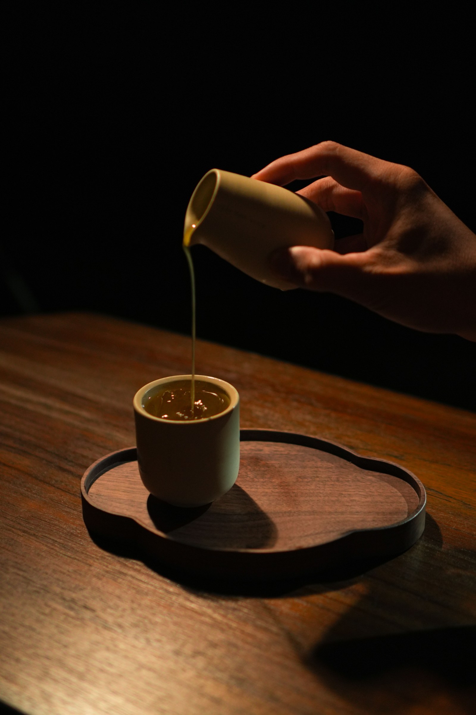 A signature cocktail at Bar Rasa.